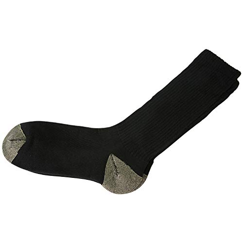 +MD Men's and Women's 6 Pack Extra Wide Non-Binding Diabetic and Circulatory Crew Socks with Cushioned Sole and Protective Copper Fiber