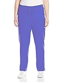 Just My Size Womens Plus French Terry Pant (3X, Blue Iris)