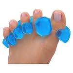 YogaToes GEMS: Gel Toe Stretcher & Separator -- Instant Therapeutic Relief For Feet. Fight Bunions, Hammer Toes & More!