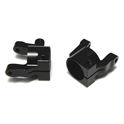 ST Racing Concepts STA31382BK CNC Machined Aluminum Front C-Hub (Pair) for Axial SCX10 II, Black