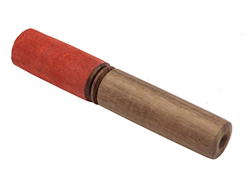 Tibetan Hard Wood Singing Bowl Leather-Wrapped Striker, Mallet
