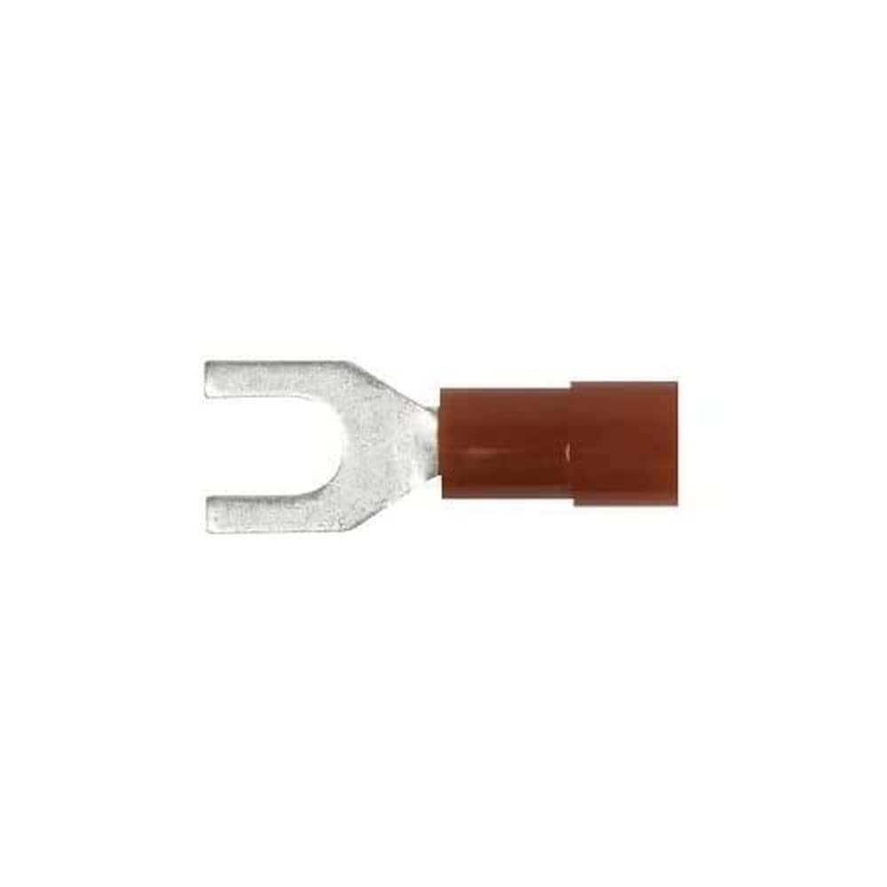 Wiha WIH-43962 43962-Terminal Cable Plano Forma de horquilla aislado ref. C040D005010, Black