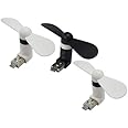 Akust 2-in-1 USB/Micro USB OTG Mini Fan for Android Mobile Phone/Tablet PC/Desktop 3 PCS