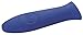 Lodge Silicone Hot Handle Holder - Dishwasher Safe Hot Handle Holder Designed for Lodge Cast Iron Skillets 9 Inches+ w/ Keyhole Handle - Reusable Heat Protection Up to 500° - Blue