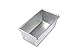 USA Pan Bare Aluminum Bakeware 1140LF-BB 1 Pound Loaf Baking Pan Warp-Resistant, Rust-Proof Bakeware
