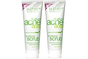 Alba Botanica Alba botanica natural acne dote face & body scrub maximum strength 8 oz (pack of 2)