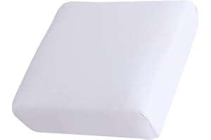 AURLOE Waterproof Sofa Slipcovers 1pc Stretch Couch Cover Furniture Protector with Elastic Suitable for Armchair, Loveseat,3&4 Seater Cushion Couch (1, White)