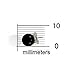 Simple Gemstone Black Onyx Round Ball Stud Earrings For Women .925 Sterling Silver 6MM