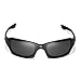 Walleva Black Polarized Replacement Lenses For Oakley Fives Squared Sunglasses