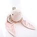 Mon AMI Princess Bunny Stuffed Animal Head Wall Mount, Pink, 7