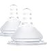 Joovy Boob Naturally Nood Bottle Nipples Featuring Ultra-Strong Silicone with Bumps to Mimic Mom and Available in 5 Flows - Compatible with Joovy Boob Bottle Line (Stage 1)