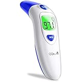 Digital Infrared Baby Forehead Thermometer with Ear Function More Accurate Medical Fever Body Basal Thermometers Suitable for Infant Kid Adult - FDA and CE Approved