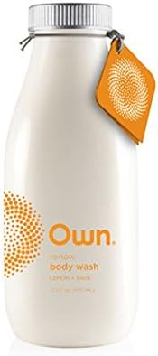 Own Beauty Body Wash, Lemon/Sage, 13.5 Fluid Ounce
