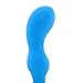 Doc Johnson Mood - Naughty 2 - Silicone Anal Plug - Large - 4.8 in. Long and 1.2 in. Wide - Tapered Base for Comfort Between The Cheeks - Large - Blue