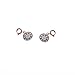 SYGY 4 Pcs Gold tone and Silver Tone, Rose gold, Black Ball magnetic clasps for jewelry