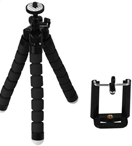 Phone Tripod DIGIANT Octopus Style Portable and Adjustable Flexible iPhone Tripod for Any Smartphone with Universal Clip and Bluetooth Wireless Remote Shutter