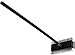 SPARTA 4029000 Stainless Steel Grill Brush, Grill Scraper With Metal Bristles, 30.5 Inches, Black