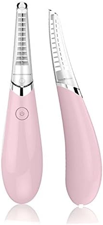 Professional Heated Eyelash Curler with Comb Design,Lightton Rechargeable Electric Eyelash Fast Heated Function Curling Tool for Women
