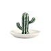 Netgo Adorable Ceramic Cactus Jewelry Ring Holder Display Rack Rings Chain Bracelets Earrings Trays Dish Decor …