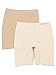 Ellen Tracy Women's 2 Pack Seamless Slip Short Panty