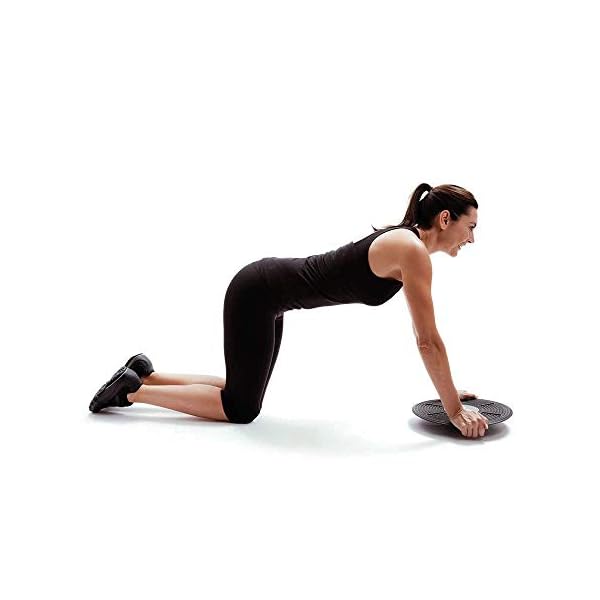 66fit-Wobble-Balance-Board-36cm-Includes-Balance-Training-Ebook-Ankle-Knee-Back-Hip-Exercise-Strength-Training-Black 66fit Wobble Balance Board 36cm - Includes Balance Training Ebook - Ankle Knee Back Hip Exercise Strength Training…
