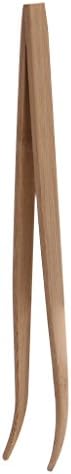 HighflyGao Angled Reptile Feeding Tongs Tweezers 28cm Bamboo Eco-Friendly Feeding Tool