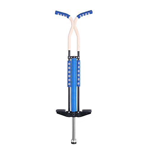 Pogo Stick for Kids, Fun Quality Safety Pogo Stick For Kids Ages 9 to Up, 80 to 160 Lbs, Pogo Stick For Boys & Girls (Blue)