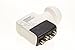 Universal Quad LNB 0.3db Polarized HD Digital Satellite Signal Receiver for Dish Antennas – High Gain, Low Noise, Weatherproof Design