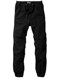 Match Men's Loose Fit Chino Washed Jogger Pant