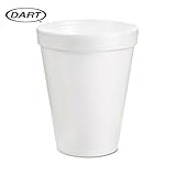 8 Oz White Disposable Coffee Foam Cups Hot and Cold Drink Cup (Pack of 102)