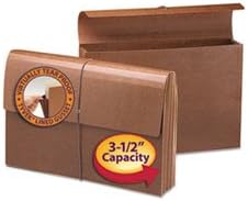 (6 Pack Value Bundle) SMD71456 3 1/2 Inch Expansion Wallets with Tyvek, Legal, Leather-Like Redrope