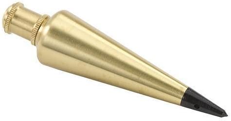 Wisdom Tools BPB24-1 24 oz Brass Plumb Bob.