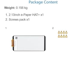 2.13inch E-Paper E-Ink Screen Display for Raspberry