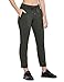 CRZ YOGA Women's Stretch Lounge Sweatpants Travel Ankle Drawstring 7/8 Athletic Training Track Pants primary