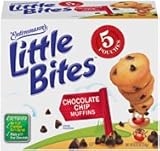 Entenmann's Little Bites 5 ct Chocolate Chip Muffins 8.25 oz (Pack of 6)