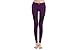 Workout Leggings High Waist Black Mesh Capri Yoga Pants with Pocket for Women