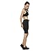 4ucycling Women's Cycling Spinning Padded Shorts Black UPF 50+ S