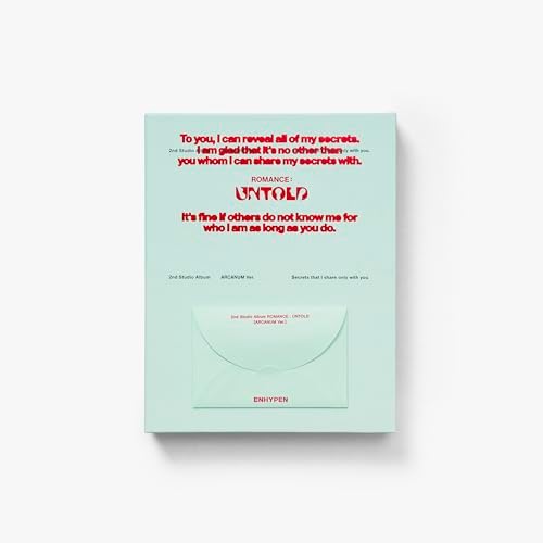 ENHYPEN ROMANCE : UNTOLD 2nd Album with Tracking EN- (Standard 3