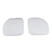 Blind Spot Mirrors-2 Pcs Car Mirror Blind Spot Rear View Mirror Fan Shape 360° Adjustable Convex Mirror Frameless HD Wide Angle Mirrors for Car SUV Truck