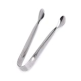 1 Pcs Stainless Steel Sugar Tongs Clip Ice Cube Coffee By IYSHOUGONG