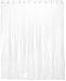 Carnation Home Fashions 72-Inch Wide by 78-Inch Long Vinyl Shower Curtain Liner, Frost Clear