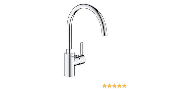 Grohe Feel - Grifo de cocina, monomando cromado de fregadero (32670002)