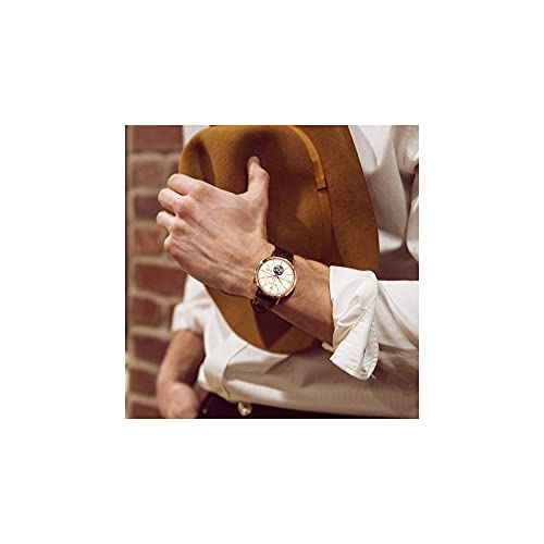 Bulova Men's Classic Aerojet 3Hand Automatic Leather Strap Watch, Open