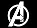iJDMTOY (2 Cool The Avengers A Die-Cut Reflective Vinyl Decal Sticker For Car Window