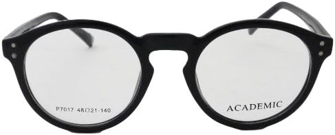 Vintage Academic Prescription Glasses (Black)