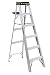Louisville Ladder AS3006 Aluminum 6-Foot Ladder 300-Pound Duty Rating