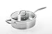 Duxtop Professional Stainless-steel Induction Ready Cookware Impact-bonded Technology (5.5 Qt Saute Pan)