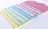 1 Ply Solid Flannel 8x8 Inches Little Wipes Set of 10 Spring Assortment