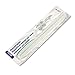 3-Hole Punched Plastic Edge Strip Magazine Holders For Ring Binders, 12/Pack, Sold as 12 Each