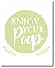My Vinyl Story Bathroom Decor Quotes and Sayings Art Prints for Bathroom Decorations Wall Decor Funny Quotes for Guests, Gift, and Personal Humor Set of 4-8x10 Inches Prints – UNFRAMED